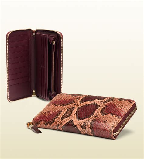 gucci python wallet|gucci wallets for women.